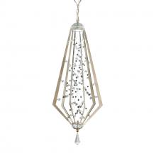 Schonbek Forever SJ6739-48PTSR - Eternity 40in LED 3000K/3500K/4000K 120V-277V Pendant in Antique Silver with Clear Radiance Crysta