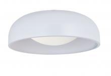 Abra Lighting 30076FM-MW Lynx - 17" 3CCK Inner Curve Flushmount with Opal Glass Diffuser