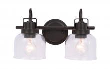 Brio Lighting BR802BLK - Brighton 2 - Light Dimmable Bath Vanity (100 pack)