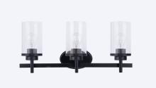 Brio Lighting CY803BLK - Cyrus 3 - Light Dimmable Glass Bath Vanity (100 pack)