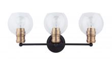 Brio Lighting JA803BLK - Jasper 3 - Light Dimmable Bath Vanity (100 pack)