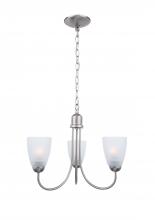 Brio Lighting NE103C - Nell 3 - Light Shaded Classic / Traditional Ceiling Chandelier (100 pack)