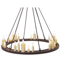 Meyda Green 116741 - 49" Wide Deina 24 Light Chandelier