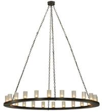 Meyda Green 136072 - 72"W Loxley 24 LT Chandelier