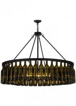 Meyda Green 152072 - 48"W Tuscan Vineyard Estate 44 Wine Bottle Chandelier