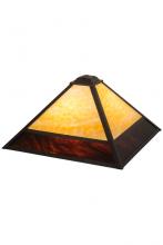 Meyda Green 185695 - 17" Square Mission Shade