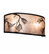 Meyda Green 216750 - 20" Wide Lone Pine Wall Sconce