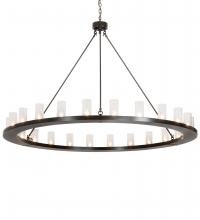 Meyda Green 220951 - 72" Wide Loxley 24 Light Chandelier