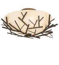 Meyda Green 226771 - 22.5" Wide Branches Semi-Flushmount