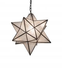 Meyda Green 231949 - 18" Wide Moravian Star Pendant