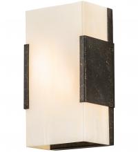 Meyda Green 243448 - 5" Wide Quadrato Vicio Wall Sconce