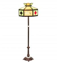 Meyda Green 252397 - 63" High Poker Face Floor Lamp