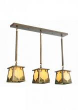 Meyda Green 81382 - 37" Long Kirkpatrick 3 Light Island Pendant