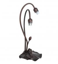 Meyda Black 10196 - 16" High Lily 2 Light Table Base