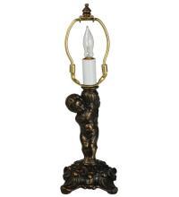 Meyda Black 10655 - 7"H Cherub Table Base