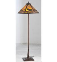 Meyda Black 107889 - 60" High Moose Creek Floor Lamp