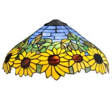 Meyda Black 119557 - 16" Wide Wild Sunflower Shade