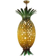 Meyda Black 120536 - 15"W Welcome Pineapple Pendant