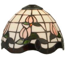 Meyda Black 132324 - 7" Wide Roseborder Shade