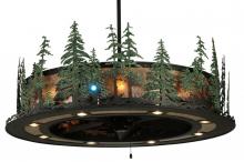 Meyda Black 138252 - 48" Wide Tall Pines Chandel-Air