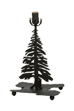 Meyda Black 150133 - 14"H Tall Pines Lighted Table Base