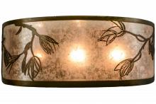 Meyda Black 154441 - 20"W Lone Pine Vanity Light