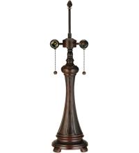 Meyda Black 157766 - 24" High Fluted Table Base