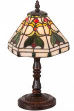 Meyda Black 162205 - 13.5" High Middleton Mini Lamp