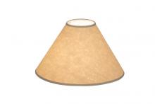 Meyda Black 172597 - 13"W EGGSHELL KRAFT PAPER SHADE