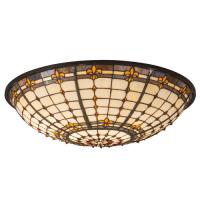 Meyda Black 179859 - 22"W Fleur-de-Lite Shade