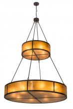 Meyda Black 191985 - 60" Wide Prime 2 Tier Pendant