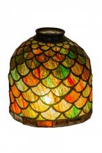 Meyda Black 22896 - 6" Wide Acorn Shade