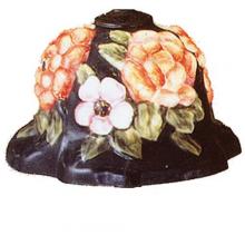 Meyda Black 23875 - 10"W Puffy Bonnet Floral Shade