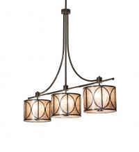 Meyda Black 247578 - 90" Long Penelope 3 Light Pendant