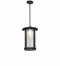 Meyda Black 247582 - 12" Wide Fulton Prime Pendant