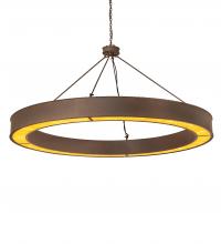 Meyda Black 249891 - 60" Wide Loxley Escabroso Chandelier