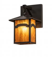 Meyda Black 250455 - 9" Wide Seneca Mountain View Wall Sconce