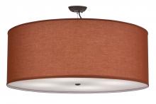 Meyda Black 250500 - 37" Wide Cilindro Play Textrene Pendant