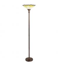 Meyda Black 255048 - 72" High Caprice Floor Lamp