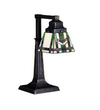 Meyda Black 27656 - 19.5"H Prairie Wheat Desk Lamp