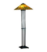 Meyda Black 27854 - 63"H Martini Mission Floor Lamp