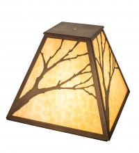 Meyda Black 27907 - 13.5" Square Branches Shade