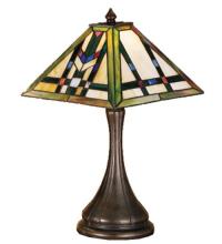 Meyda Black 31250 - 17"H Prairie Wheat Accent Lamp