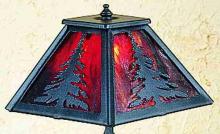 Meyda Black 31403 - 14"H Tall Pines Accent Lamp