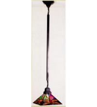 Meyda Black 49113 - 10"Sq Prairie Dragonfly Pendant