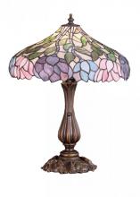 Meyda Black 52135 - 20"H Wisteria Table Lamp