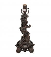 Meyda Black 65598 - 14" High Cherub Table Base