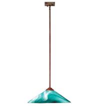 Meyda Black 70824 - 18"W Mente Swirl Pendant