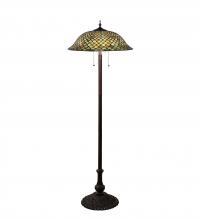 Meyda Black 71245 - 62" High Fishscale Floor Lamp