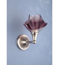 Meyda Black 72455 - 10" Wide Handkerchief Chambord Swirl Wall Sconce